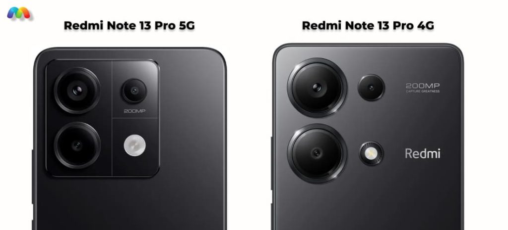 Основные камеры смартфонов Redmi Note 13 Pro 5G и Redmi Note 13 Pro 4G крупным планом