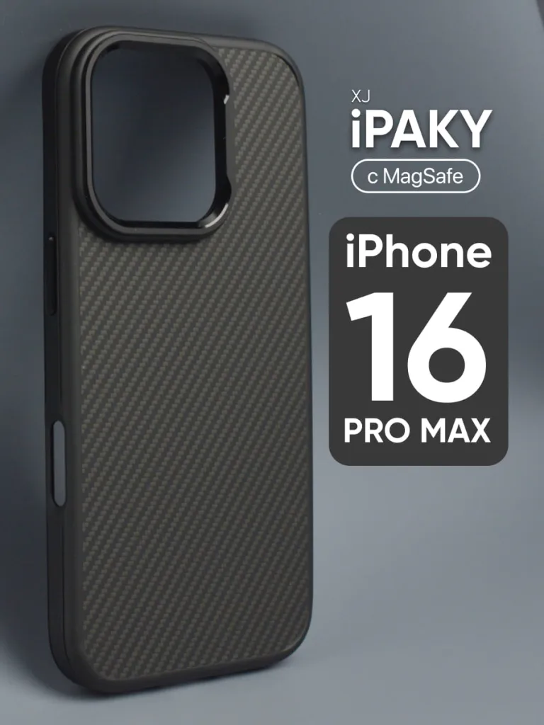 Чехол iPaky XJ для iPhone 16 Pro Max – стильный и прочный корпус