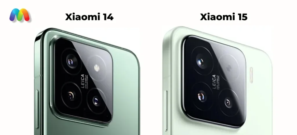 Камеры Xiaomi 14 и Xiaomi 15 крупным планом — сравнение модулей