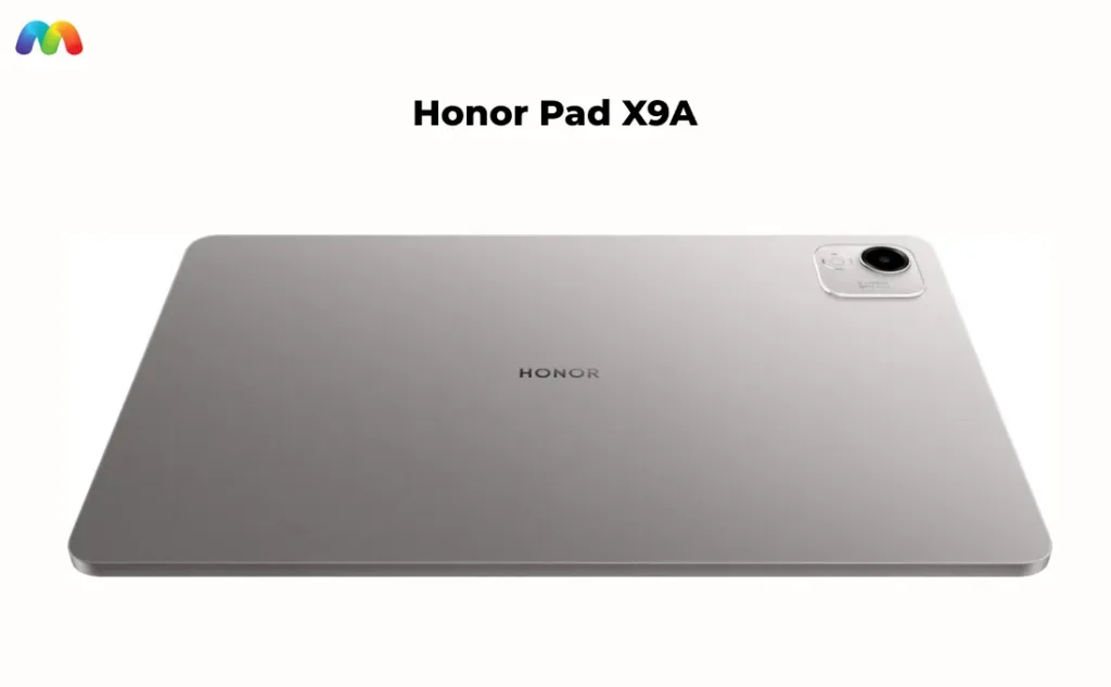 Задняя панель планшета Honor Pad X9A светло-серого цвета с модулем камеры.