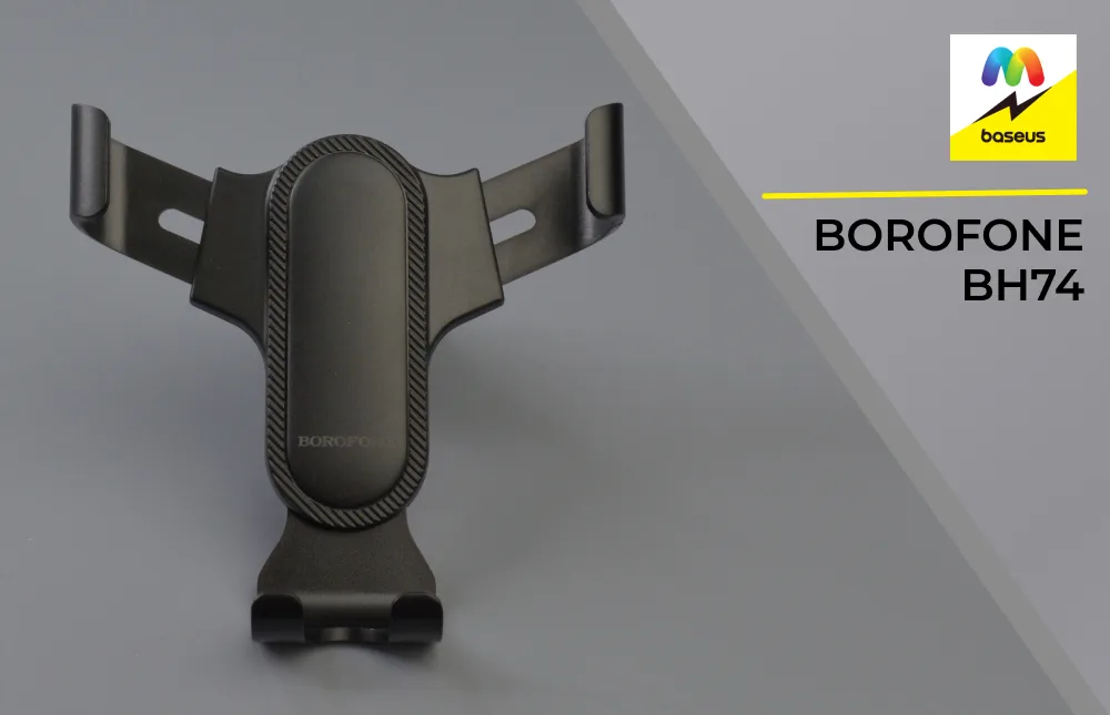 Гравитационный держатель для телефона Borofone BH74 черный