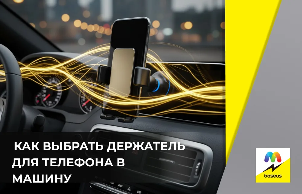 Как выбрать держатель для телефона в машину