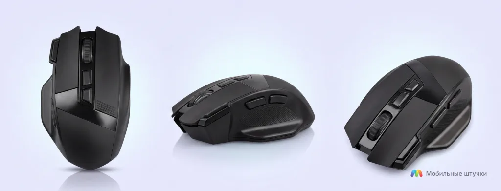 Инфографика с преимуществами мыши Defender Knight GM-885