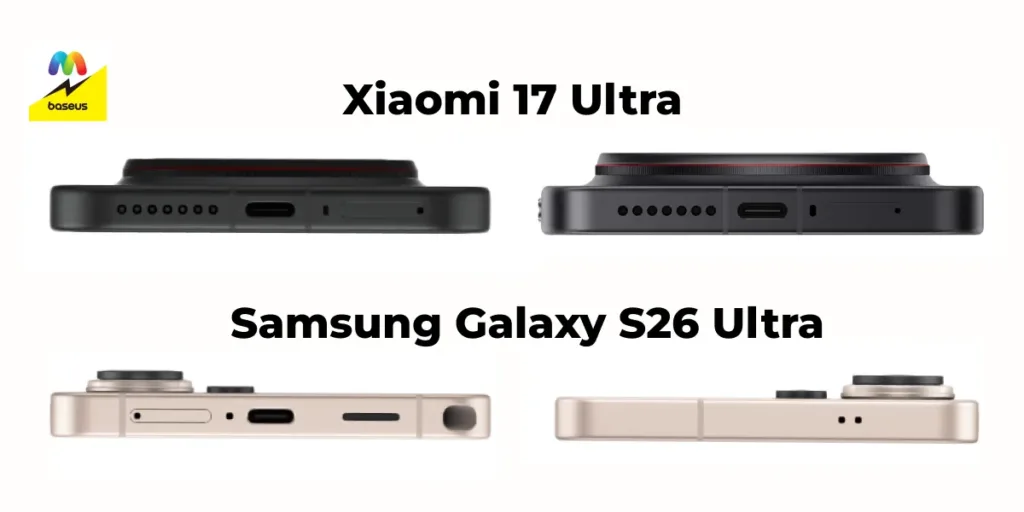 сравнение Xiaomi 17 Ultra и Samsung Galaxy S26 Ultra